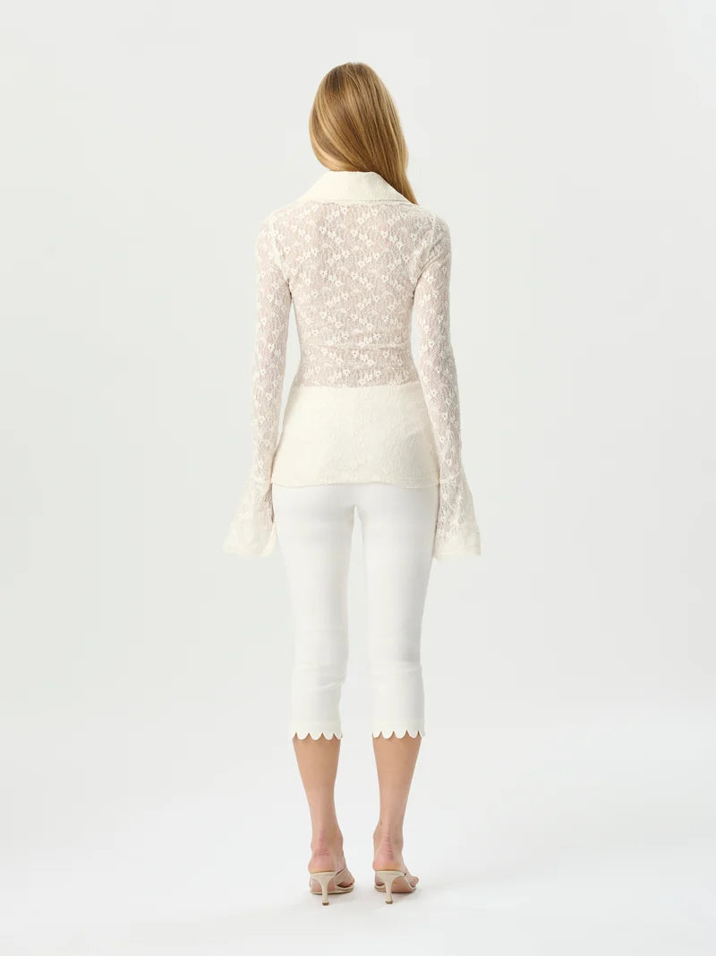 ROAME - Daisie Shirt Cameo Lace