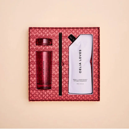 Celia Loves - Neroli & Honeysuckle Diffuser Gift Set
