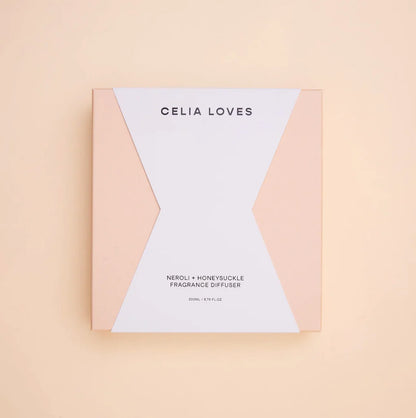 Celia Loves - Neroli & Honeysuckle Diffuser Gift Set