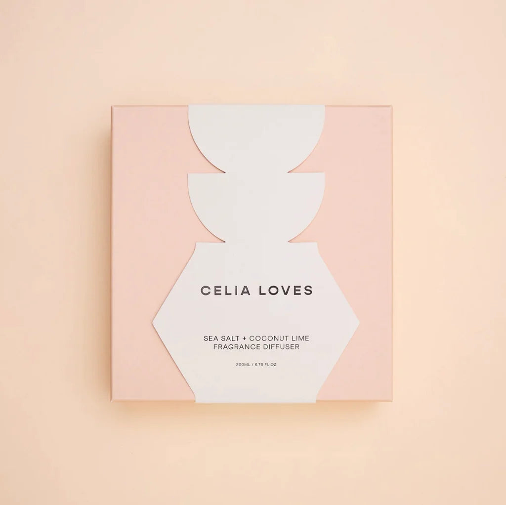 Celia Loves - Sea Salt & Coconut Lime Diffuser Gift Set