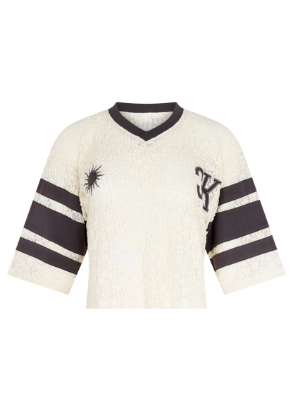 Kinga Csilla - Tarot Lace Onyx Tee Cream