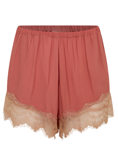 Ciao Ciao - Unwind Lace Trim Shorts