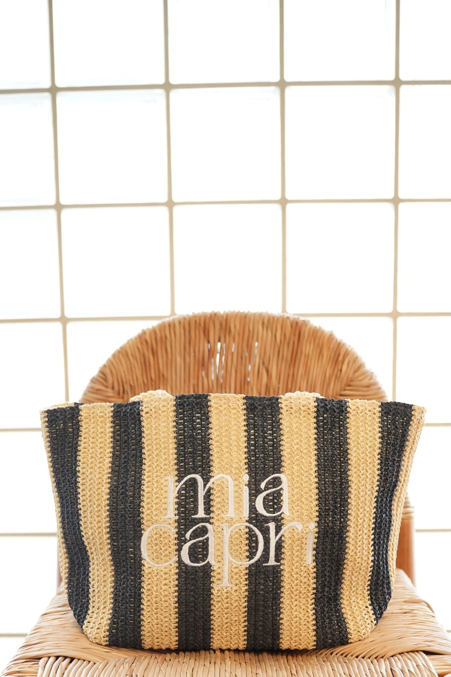 Mia Capri - Vacay Tote Navy