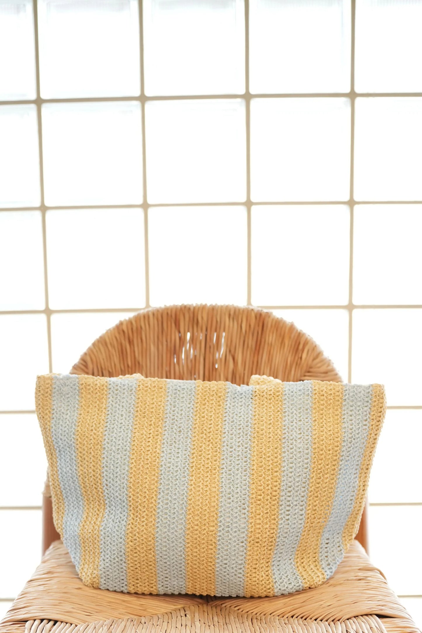 Mia Capri - Vacay Tote Pale Blue