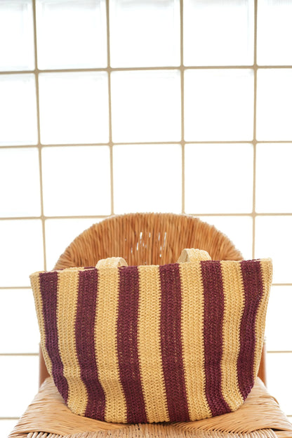 Mia Capri - Vacay Tote Plum