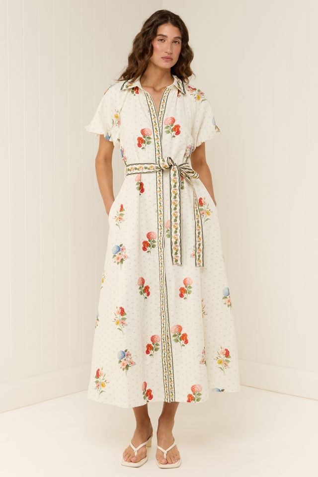 Palm Noosa - Marla Dress Dottie Blooms