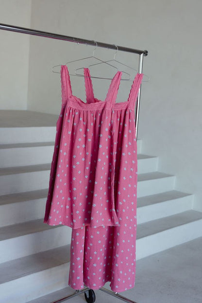 ALAKAI - Juno Mini Dress Pink Floral