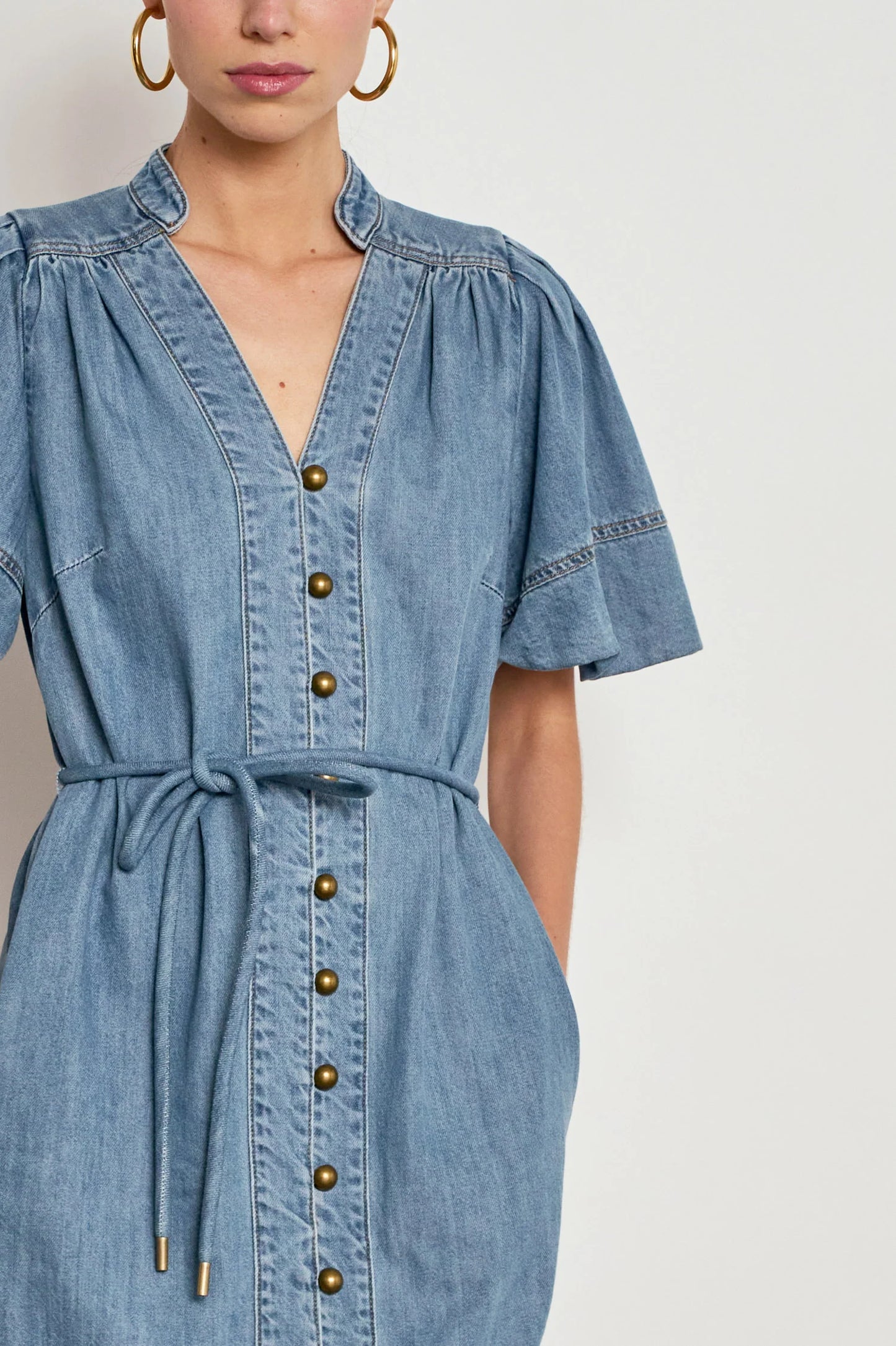 Zoe Kratzmann - Honor Dress Mid Wash Denim
