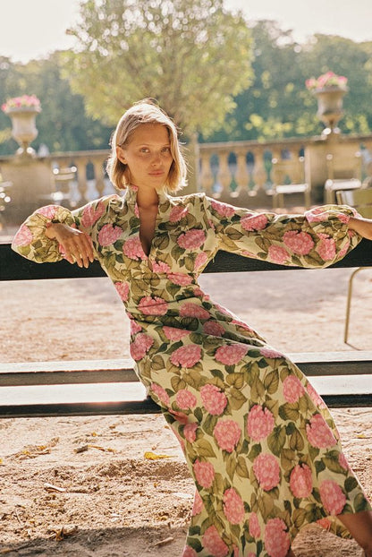 Palm Noosa - Elodie Dress Pink Jardin