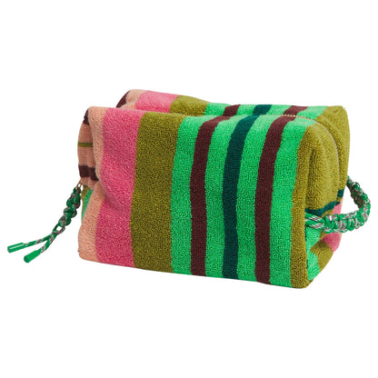 Sage & Clare - Nicolette Terry Pouch Juniper (Large)