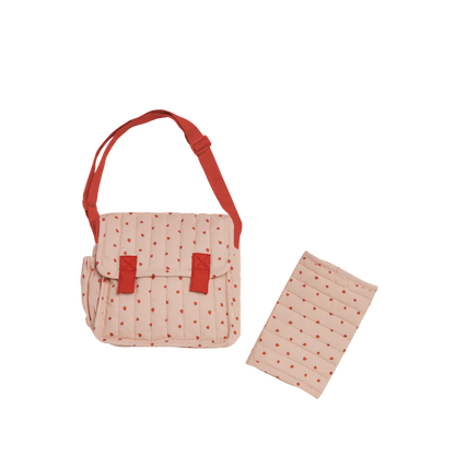 Olli Ella - Carrie Convertible Changing Set Strawberry