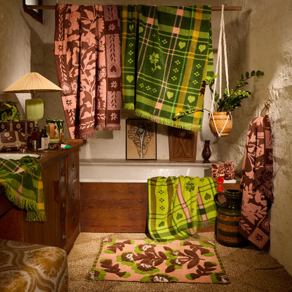 Sage & Clare - Winona Bath Mat Carnelian
