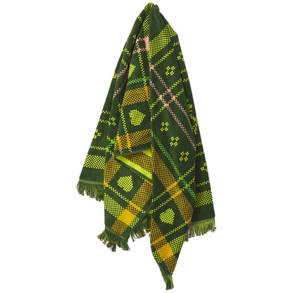 Sage & Clare - Josephine Bath Sheet Hunter Green