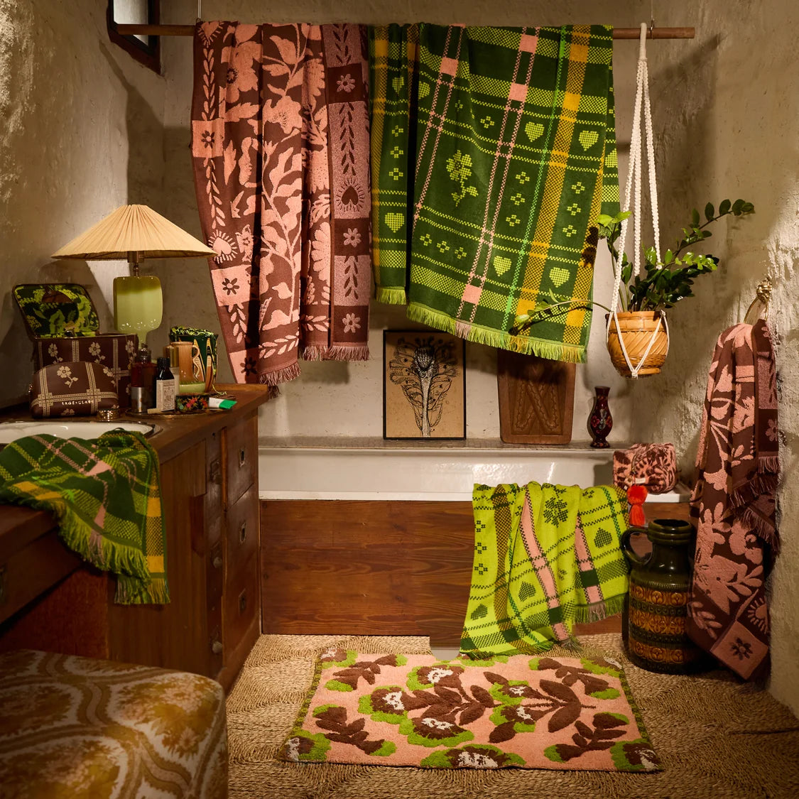 Sage & Clare - Indiana Bath Sheet Carnelian