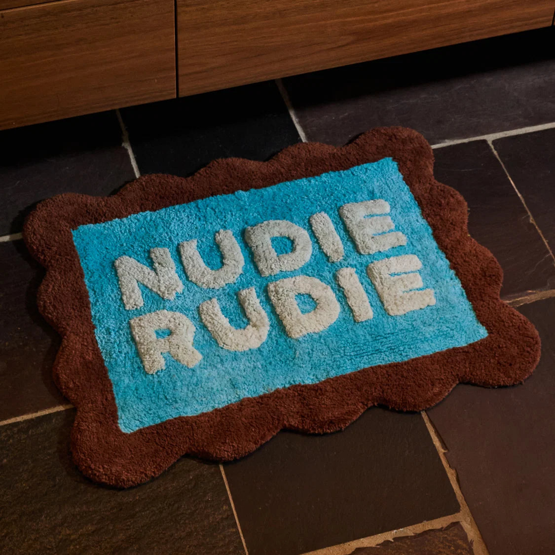 Sage & Clare - Romy Nudie Bath Mat Mini Turquoise