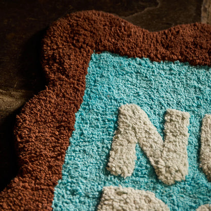Sage & Clare - Romy Nudie Bath Mat Mini Turquoise