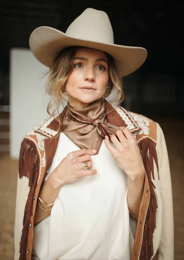 Far Mer - 'Darlin' Bandana Scarf Silk