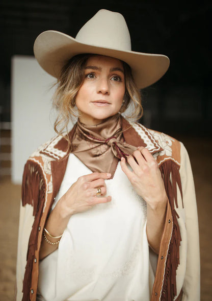 Far Mer - 'Darlin' Bandana Scarf Silk