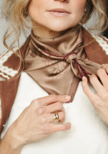 Far Mer - 'Darlin' Bandana Scarf Silk