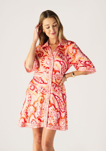 MOS the Label - Serena Print Mini Dress