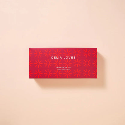 Celia Loves - European Holiday Trio Candle Set