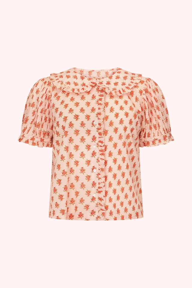 Oak Meadow - Billie Blouse in Strawberry Thistle