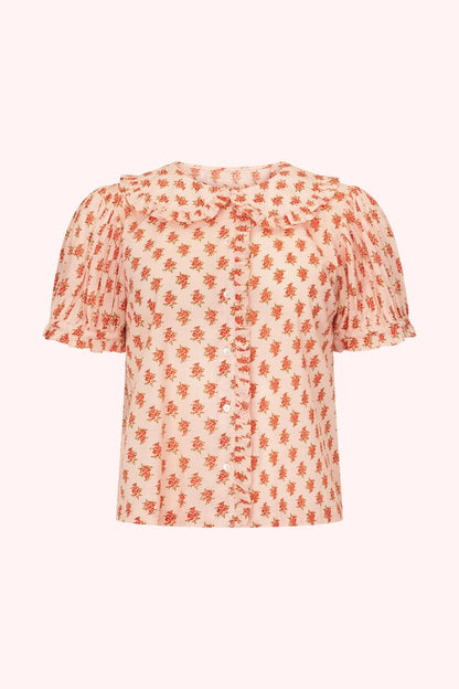 Oak Meadow - Billie Blouse in Strawberry Thistle