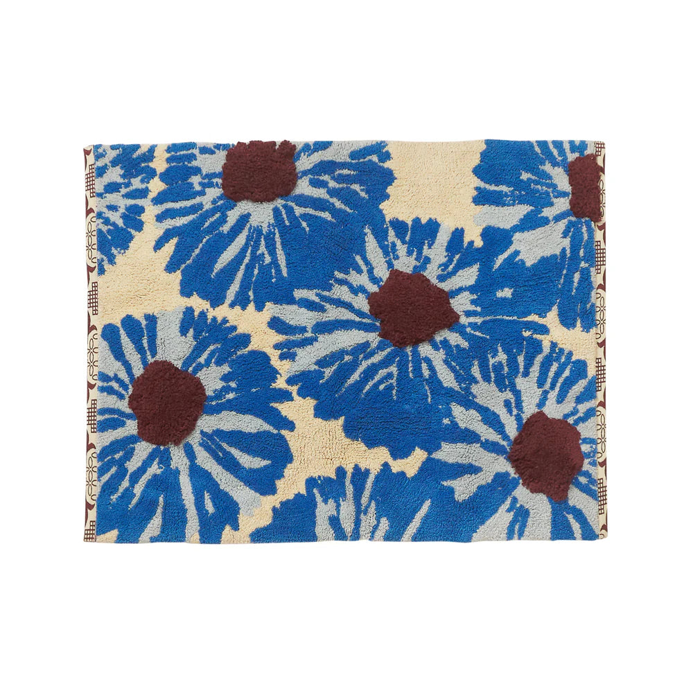 Sage & Clare - Isabella Bath Mat - Azure