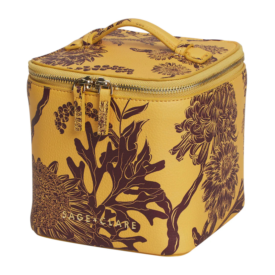Sage & Clare - Delphine Small Vanity Case Dune