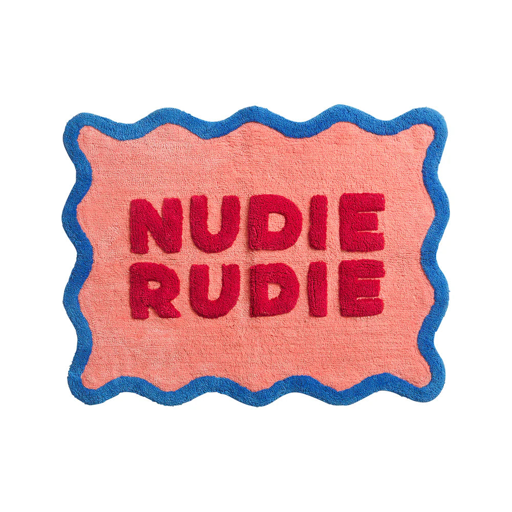 Sage & Clare - Amalie Nudie Bath Mat Hibiscus