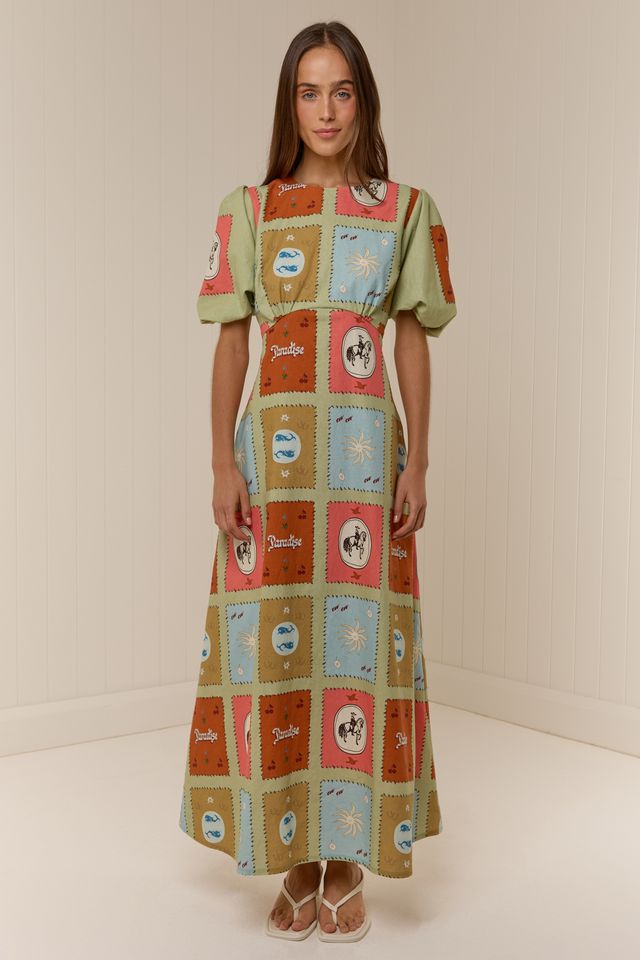 Palm Noosa - Titan Dress Maya Tile