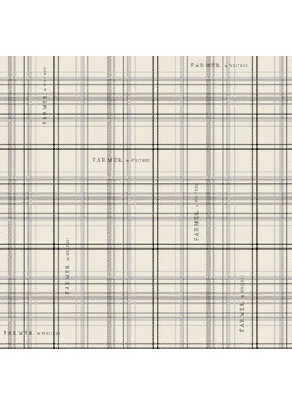 Far Mer - 'Pasture Plaid' Bandana Scarf Cotton