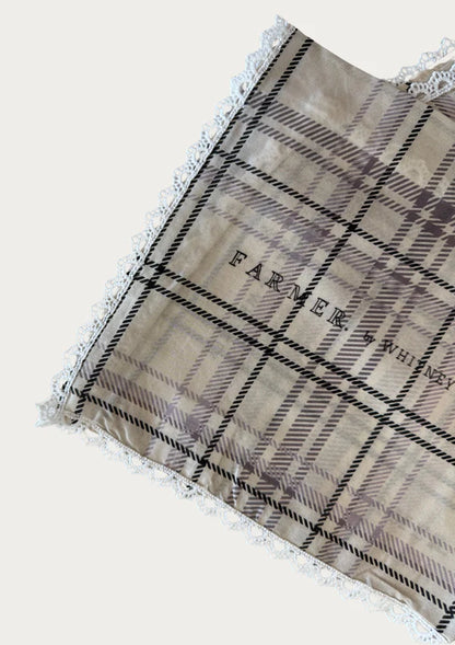 Far Mer - 'Pasture Plaid' Bandana Scarf Cotton