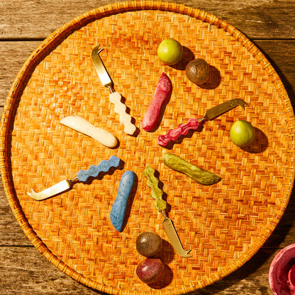 Sage & Clare - Coco Cheese Knife Azure