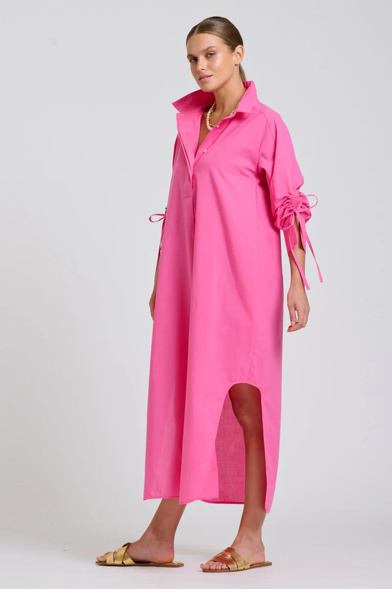 Shirty - The Millie Dress Hot Pink