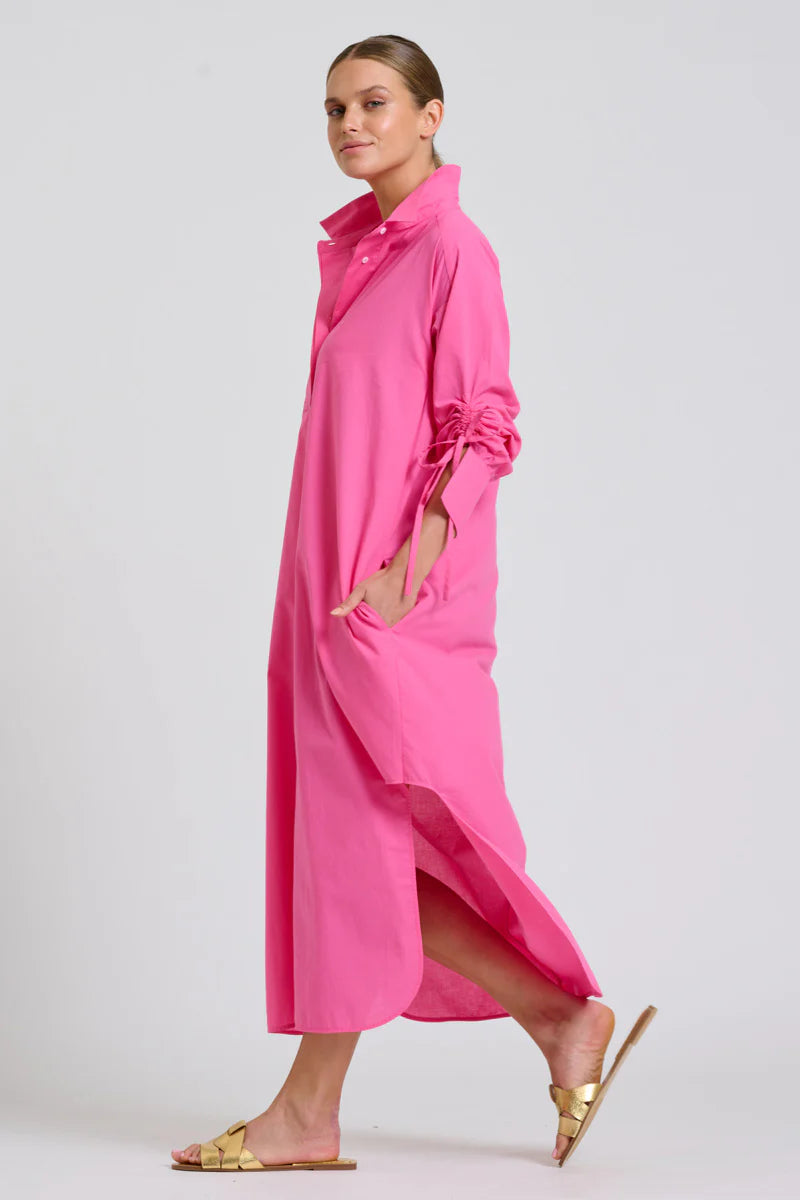 Shirty - The Millie Dress Hot Pink