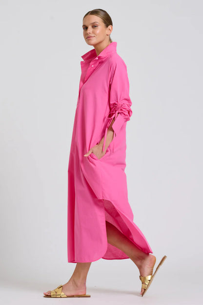 Shirty - The Millie Dress Hot Pink