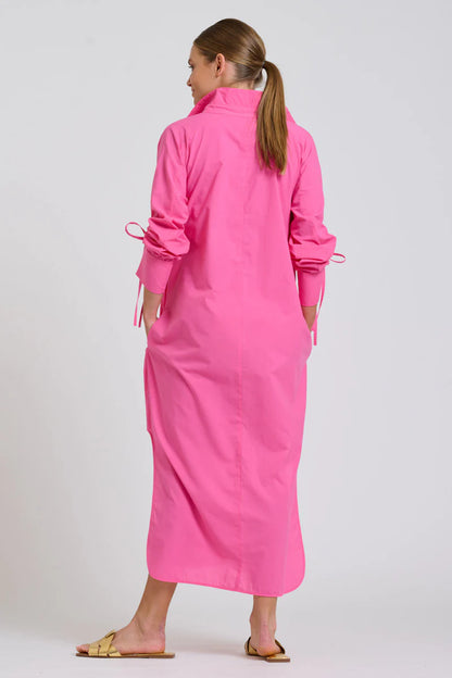 Shirty - The Millie Dress Hot Pink