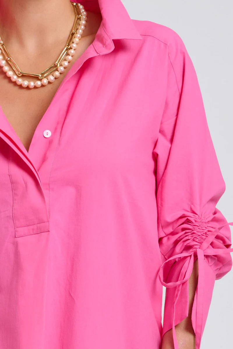 Shirty - The Millie Dress Hot Pink