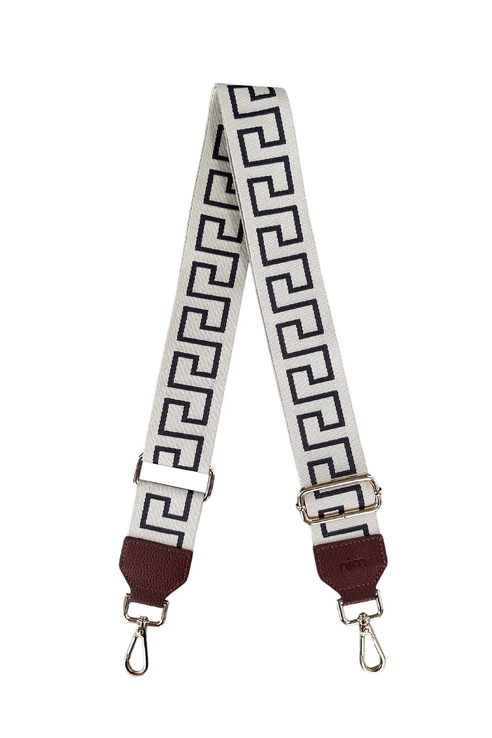 Nim - Bone/Charcoal Strap