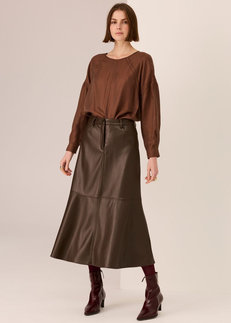 POL - Hugo Skirt Chocolate