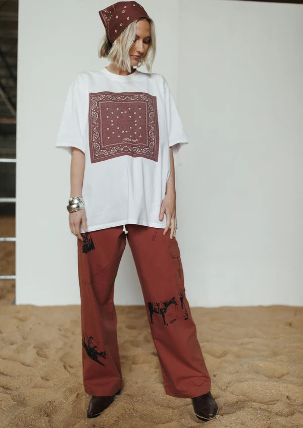FAR MER - West Of Here Drawstring Cargo Pant