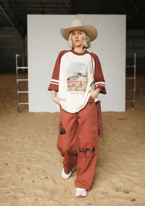 FAR MER - West Of Here Drawstring Cargo Pant